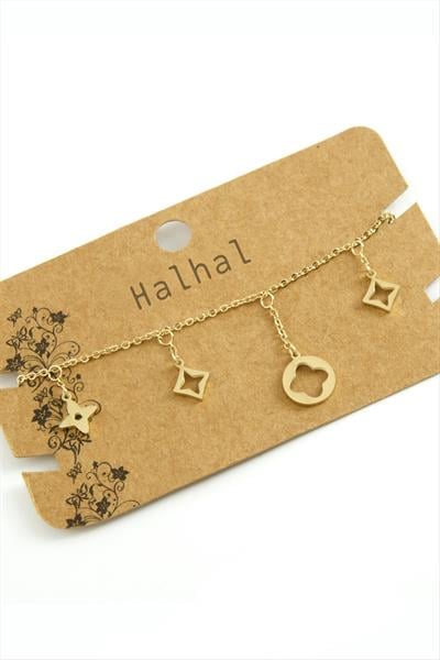 Çiçek Lüks Çelik Halhal