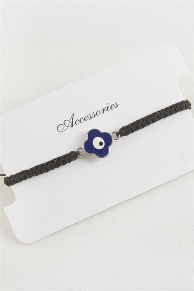 Çiçek Makrome Örgülü Bileklik