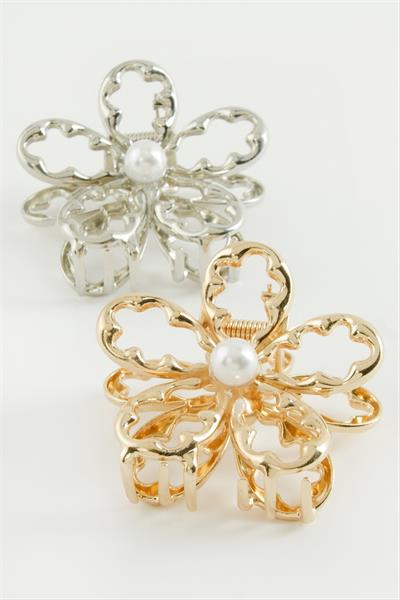 Çiçek Metal Mandal Toka 6 cm