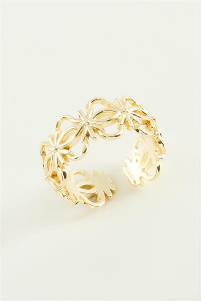 Çiçek Metal Yüzük