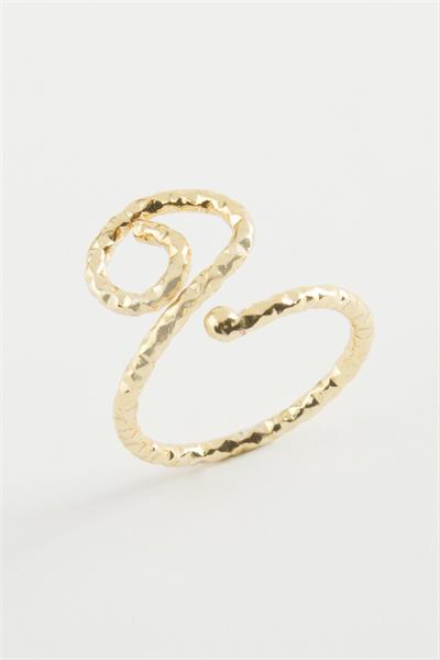 Çiçek Metal Yüzük