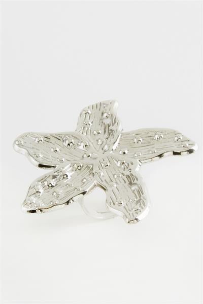 Çiçek Metal Yüzük