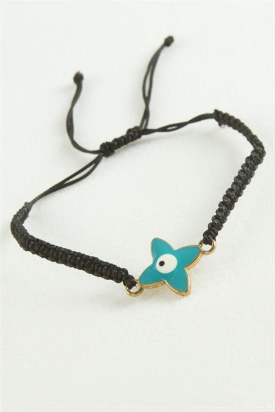 Çiçek Nazar Makrome İp Bileklik