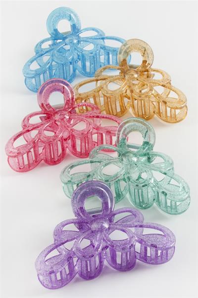 Çiçek Renkli Mandal Toka 11 cm