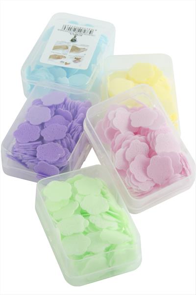 Çiçek Şekilli Kutulu Kağıt Sabun 