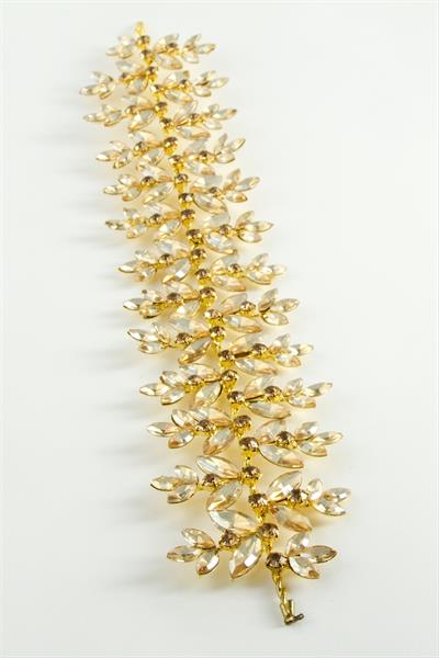 Çiçek Taşlı Saç Aksesuarı