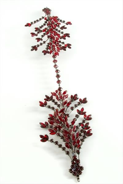 Çiçek Taşlı Saç Aksesuarı