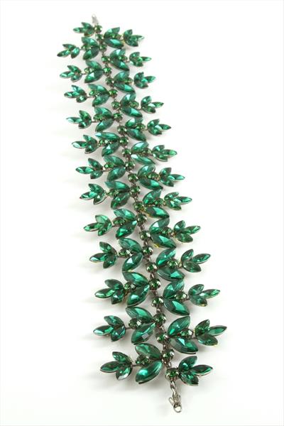 Çiçek Taşlı Saç Aksesuarı