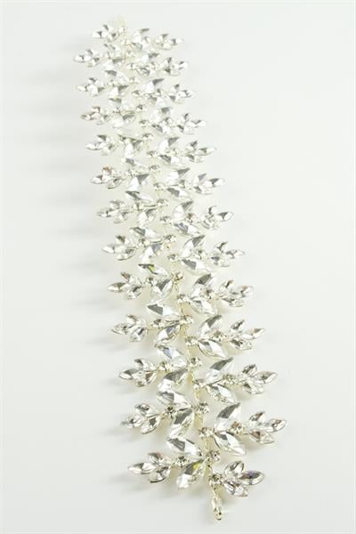 Çiçek Taşlı Saç Aksesuarı