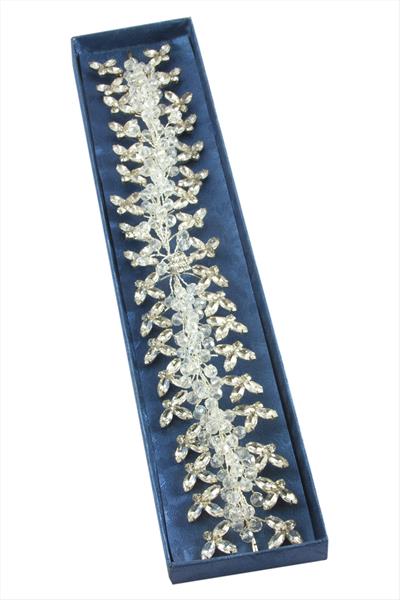 Çiçek Taşlı Saç Aksesuarı