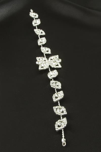 Çiçek Taşlı Saç Aksesuarı