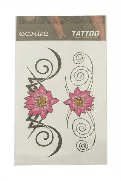 Çiçek Tattoo Dövme Sticker