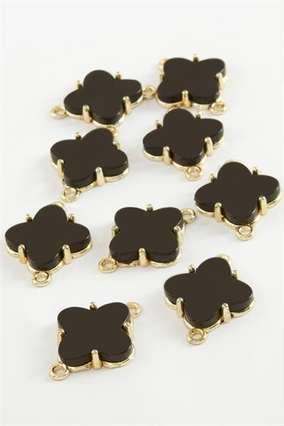 Çiçek Tek Kulp Polyester Bileklik ve Kolye Ucu Aparatı 1 Adet