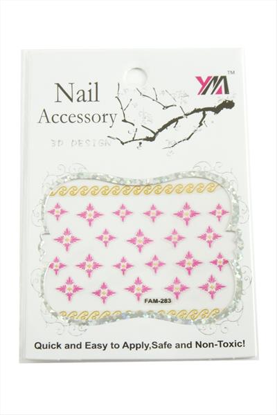 Çiçek Tırnak Aksesuarı Tattoo Sticker