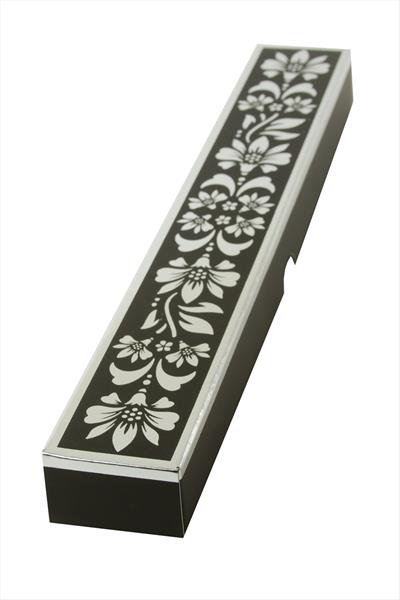 Çiçek Yaldızlı Tesbih Kutusu