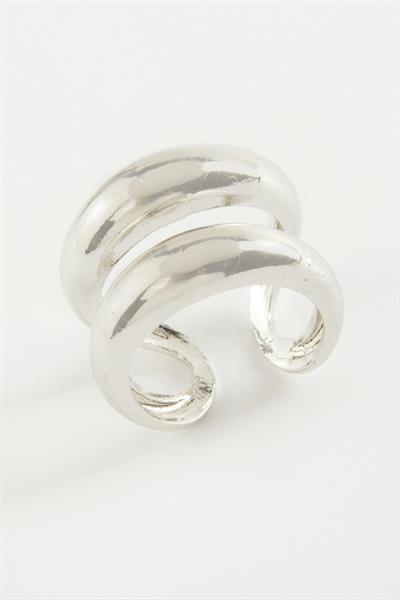 Çift Halka Metal Yüzük