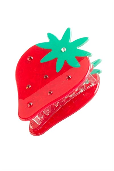 Çilek Lüks Mandal Toka 6 cm