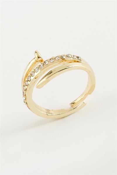 Çivi Taşlı Yüzük