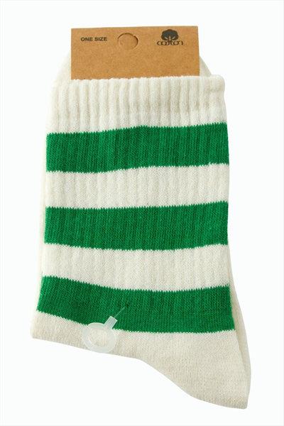 Çizgili Kolej Çorap 8*28