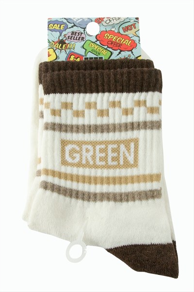 Çizgili Kolej Çorap 8*28