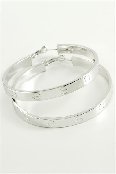 Crt Halka Küpe 6 cm