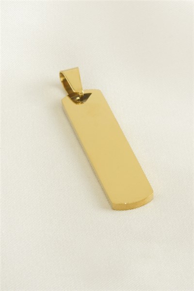 Çubuk Çelik Kolye Ucu 1*4 cm