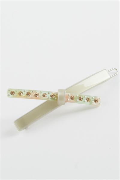 Çubuk Taşlı Klipsli Toka