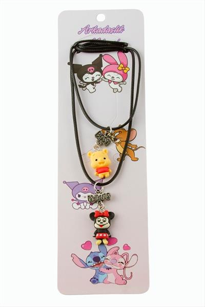 Çzgflm Karakteri Arkadaşlık Kolyeleri (Çift Kolye)