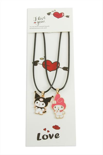 Çzgflm Karakteri Arkadaşlık Kolyesi (Çift Kolye)