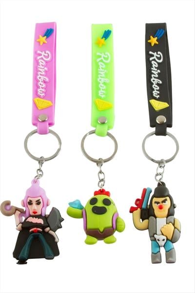 Çzgflm Karakteri Silikon Anahtarlık