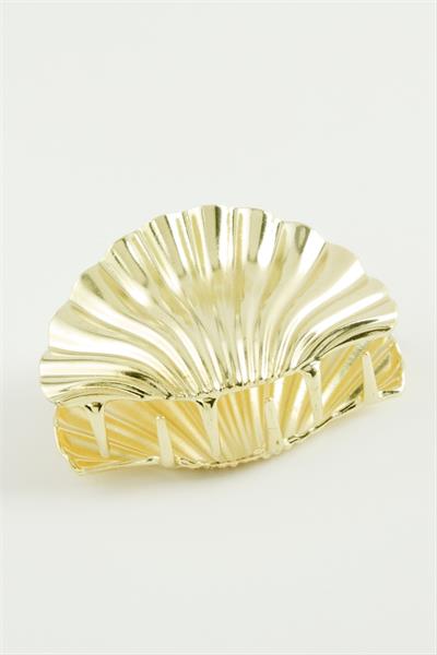 Deniz Kabuğu Şekilli Metal Mandal Toka 7 cm