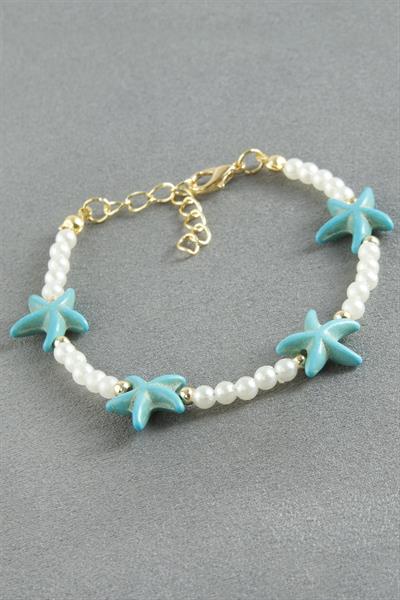 Deniz Yıldızı İnci Bileklik