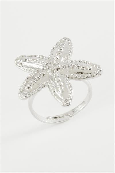 Deniz Yıldızı Metal Yüzük