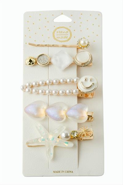 Deniz Yıldızı Pens Toka 5 Adet