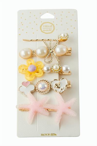 Deniz Yıldızı Pens Toka 5 Adet