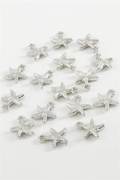 Deniz Yıldızı Tek Kulp Metal Bileklik ve Kolye Ucu Aparatı 1 Adet