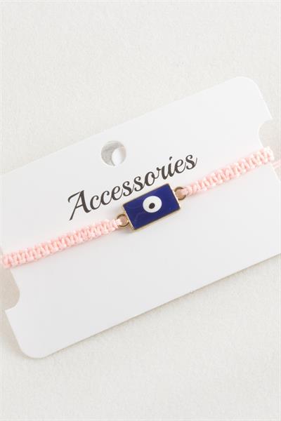 Dikdörtgen Makrome Örgülü Bileklik