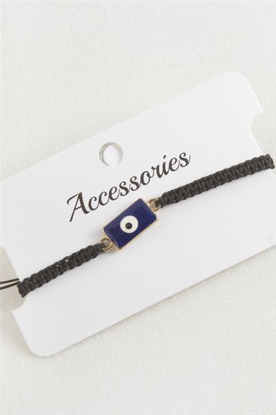 Dikdörtgen Makrome Örgülü Bileklik