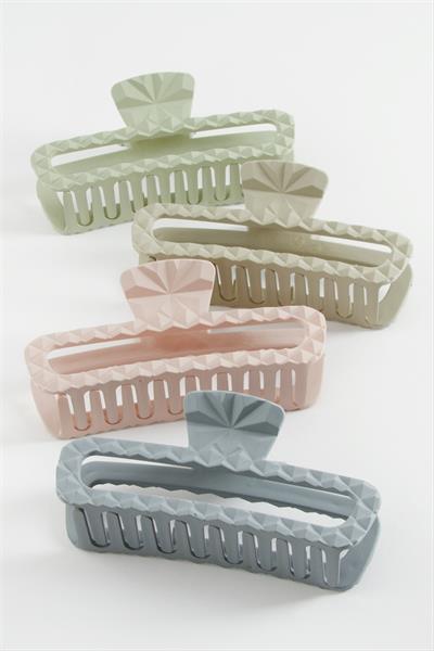 Dikdörtgen Renkli Mandal Toka 12 cm