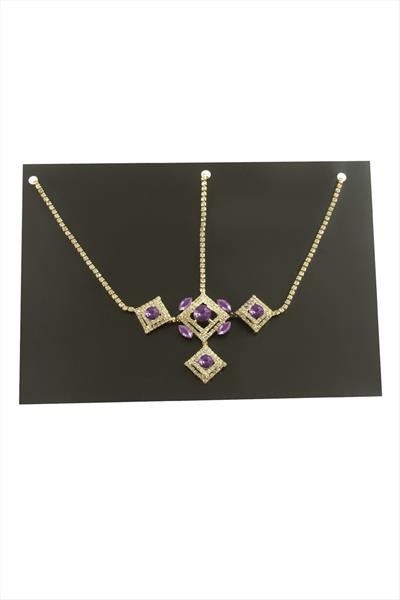 Dikdörtgen Şerit Taşlı Alınlık