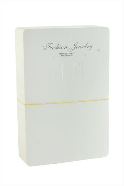 Dikdörtgen Set Kolye Kartı 100 Adet