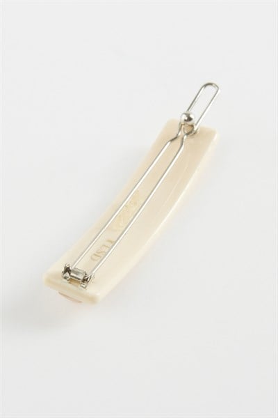 Dikdörtgen Taşlı Klipsli Toka