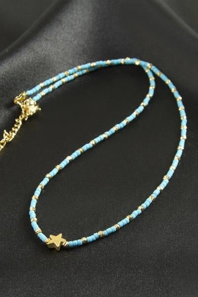 Dorika Miyoki Boncuk Kolye 1 Adet