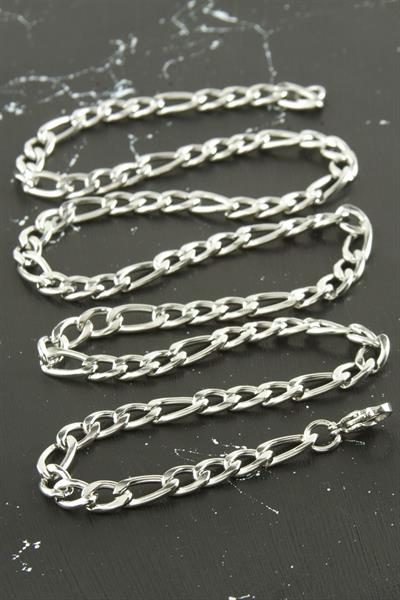 Düz Zincir Çelik Kolye 55 cm