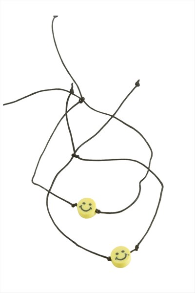 Emoji İp Bileklik 2 Adet