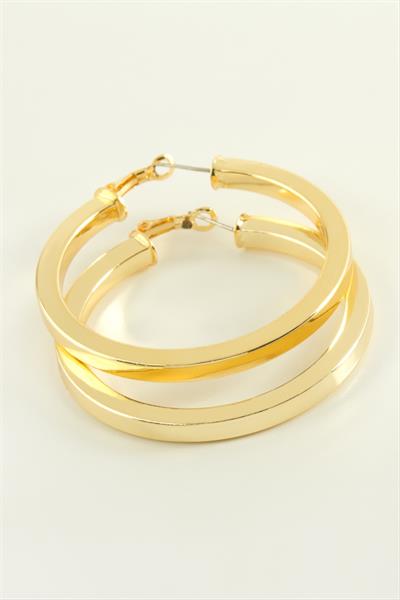 Ezme Halka Küpe 4,5 cm