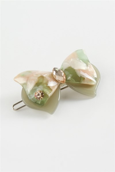 Fiyong  Taşlı Klipsli Toka