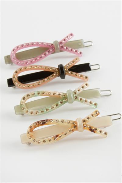 Fiyong Taşlı Klipsli Toka