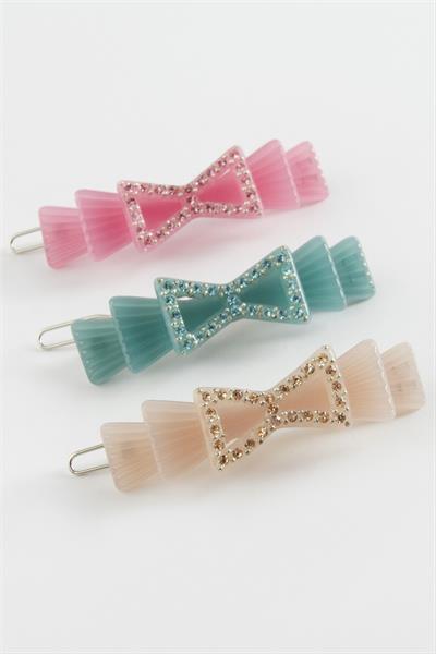 Fiyong Taşlı Klipsli Toka