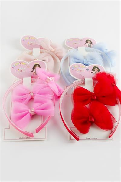 Fiyong Tüllü Toka Taç